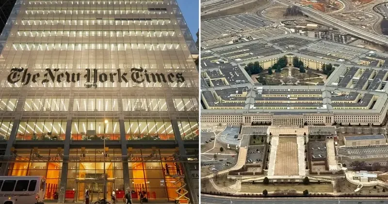 Pentagon a büyük meydan okuma: New York Times ifade özgürlüğü ihlali yle dava açtı Dünya Haberleri