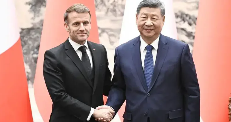 Şi ve Macron, Çin Fransa İş Konseyi Toplantısı na katıldı