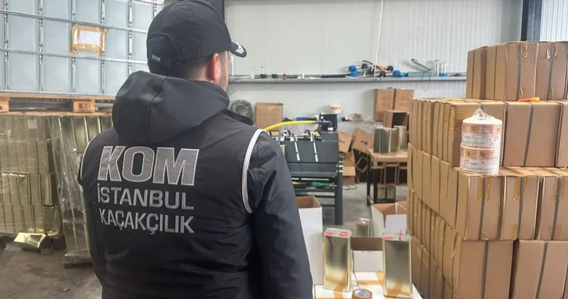 Yılbaşı öncesi kaçak alkol operasyonu SON DAKİKA HABER Son dakika haberleri