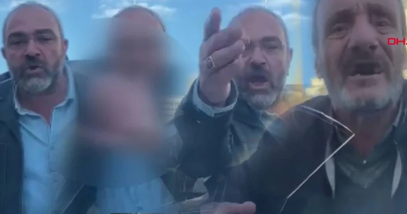 Saldırıyı kaydeden sürücüye el hareketi çektiler! Trafik eşkıyaları yakalandı