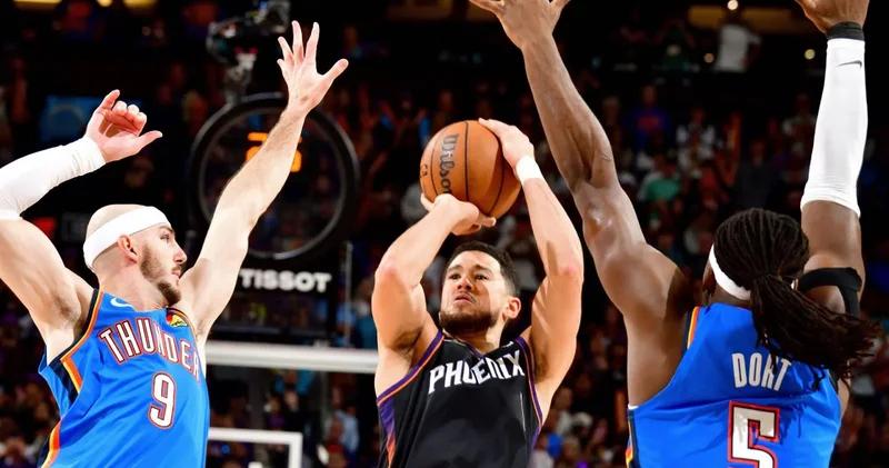 Phoenix Suns, Oklahoma City Thunder ı son saniye üçlüğüyle devirdi