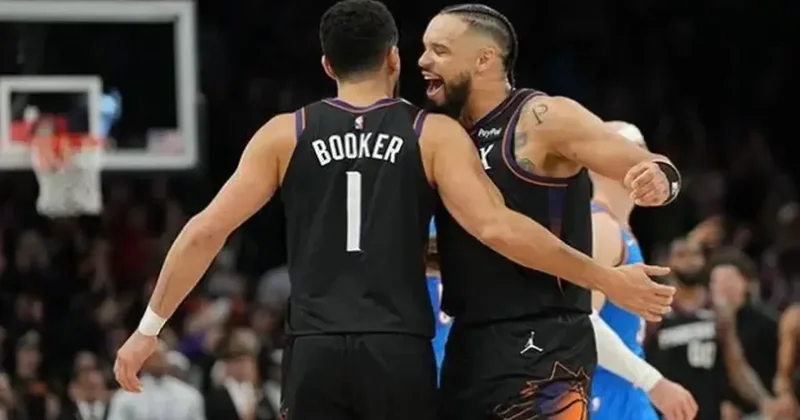 NBA de Devin Booker, Suns ı ipten aldı! Son saniye üçlüğüyle gelen galibiyet