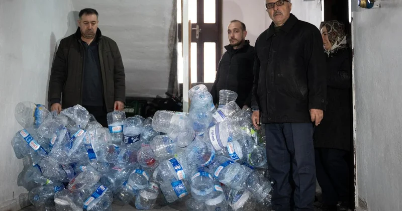 Başkentte suları akmayan bina sakinleri çözüm istiyor