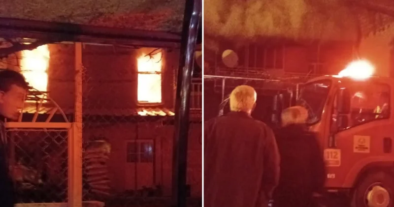 Beyşehir’de korkutan ev yangını Konya Haberleri