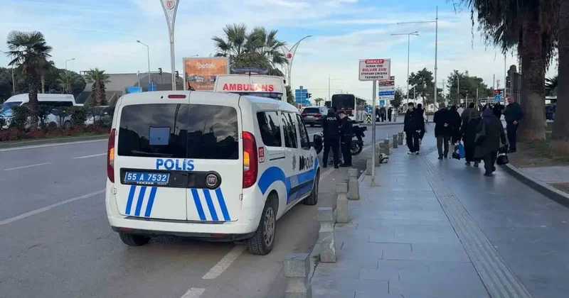 Motosikletin çarptığı yaya yaralandı