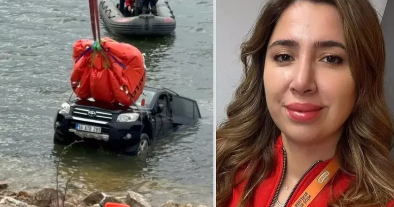 Elif Kumal ın hayatını kaybettiği araba gölden çıkartıldı