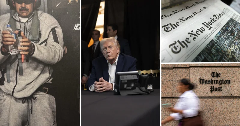 NYT ve Washington Post’un Venezuela operasyonunu bilerek kamuoyundan sakladı: Basın etiği yerini ABD çıkarları mı aldı? Politika Haberleri