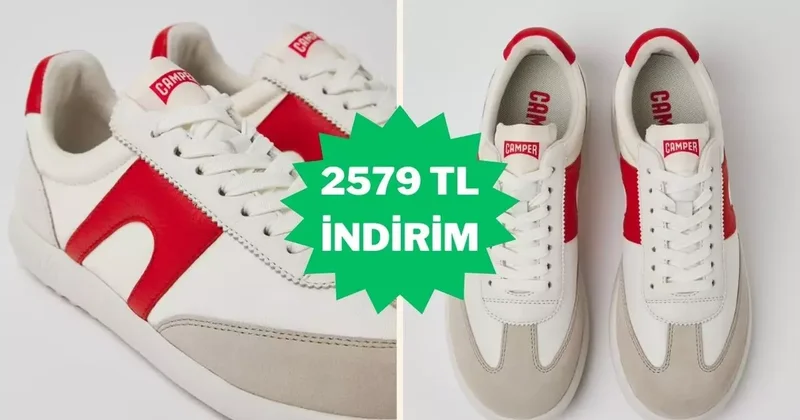 Gün boyu konfor arayanlara: Hafifliğiyle şaşırtan Camper ayakkabıda büyük fırsat var