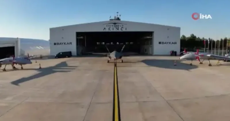 KIZILELMA ve AKINCI TİHA’nın testlerinin yapıldığı merkez görüntülendi