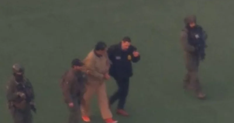 Venezuela nın alıkonulan lideri Maduro, helikopterle mahkemeye götürüldü Dış Haberler