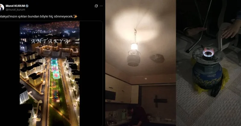 Erdoğan gitti Hatay karanlığa gömüldü! 5 gündür hem karanlık hem soğukla mücadele