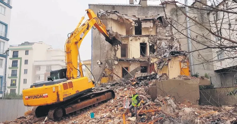 Kentsel dönüşüme ‘yıkım’ standardı