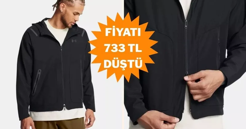 Hafif tasarım, maksimum dayanıklılık: Under Armour ceket indirimini kaçırmayın