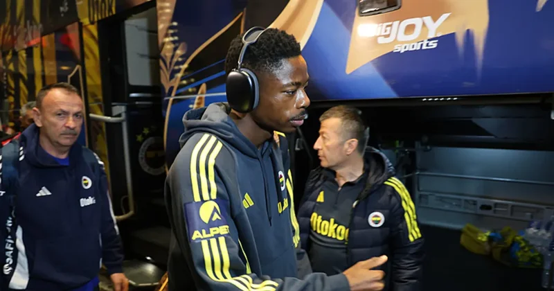 Fenerbahçe kafilesi konaklayacağı otele ulaştı