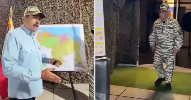 Yatağından alınan Maduro nun generallerinin görüntüsü olay oldu