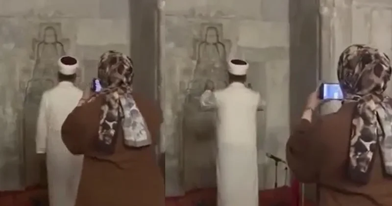 Etkileşim uğruna bunu da yaptılar! Camideki bu görüntülere tepki yağıyor Sözcü Gazetesi