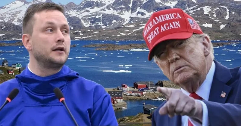 Trump ın göz diktiği Grönland dan sert yanıt! Artık yeter