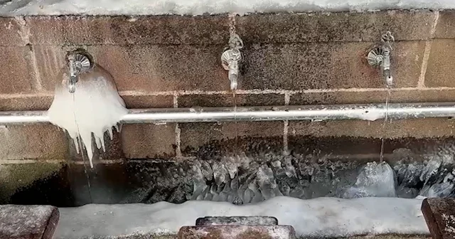 Erzurum’da dondurucu soğuklar hayatı olumsuz etkiliyor VİDEO İZLE