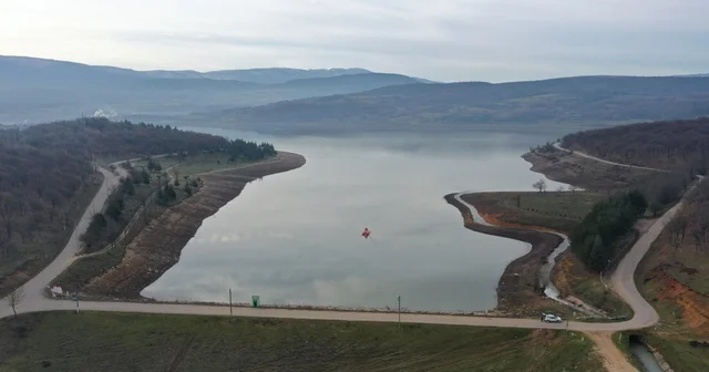 Bolu da karların erimesi Gölköy Barajı nda su seviyesini artırdı Bolu Haberleri