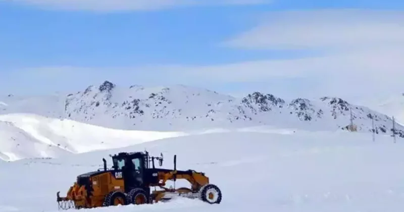 Kars ta 15 köy yolunda ulaşım sağlanamıyor