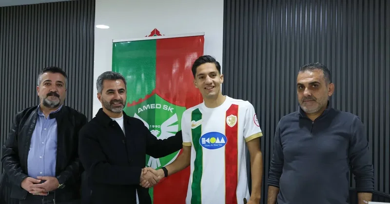 Amedspor, Cem Üstündağ ı transfer etti!