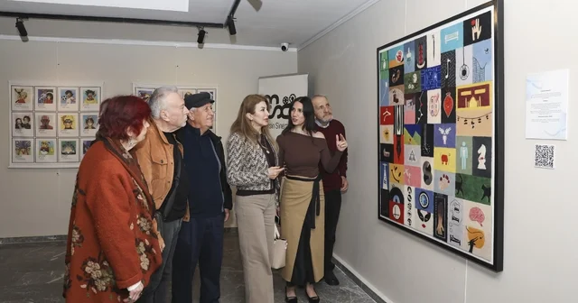 Mersin de Sinemanın İlham Veren Anıları sergisi açıldı 90 lı ve 2000 li yılların çizgi film karakterleri yünle yeniden hayat buldu Mersin Haberleri