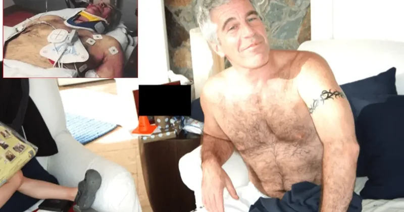 Bu kişi Epstein değil mi? Hastane fotoğrafında çarpıcı detay