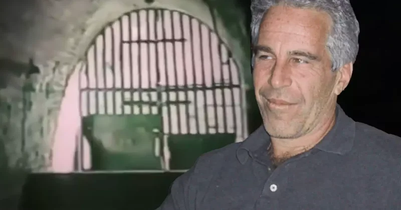Pedofili sapık Epstein in evindeki gizli tünel ilk kez görüntülendi