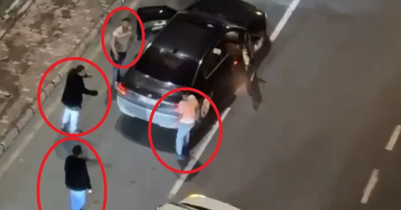 Kayseri trafiğinde dehşet anları: Çıkar silahı sık Sözcü Gazetesi