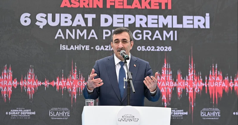 Cumhurbaşkanı Yardımcısı Yılmaz: 11 şehrimizi yeniden inşa ettik