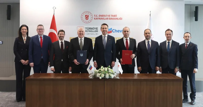 Türkiye Petrolleri ile Chevron arasında önemli anlaşma Enerji Haberleri