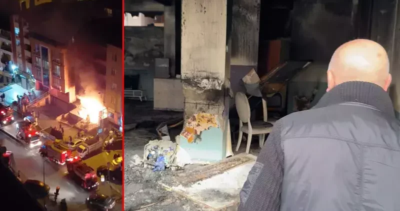 Kağıthane’de yangında mahalleliyi ıslık çalarak uyandırdı: Yangın var aşağı inin