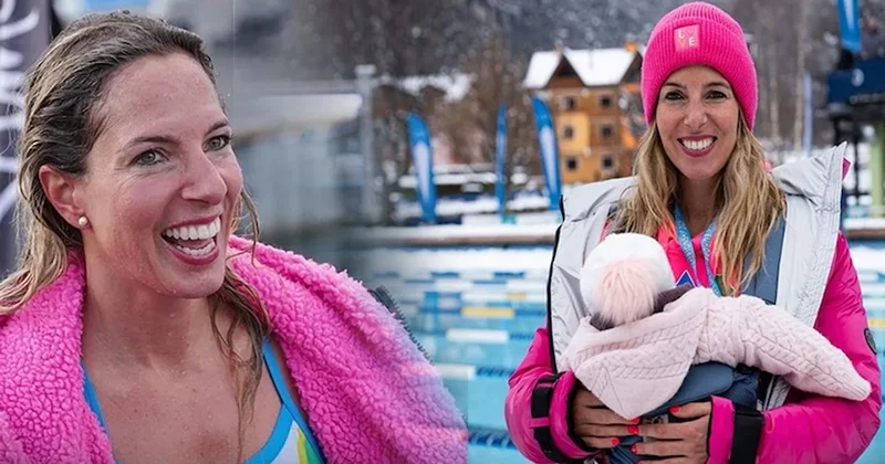 5 ay önce anne oldu: Buzlu sudan 2 altın madalya ile çıktı! Sözcü Gazetesi