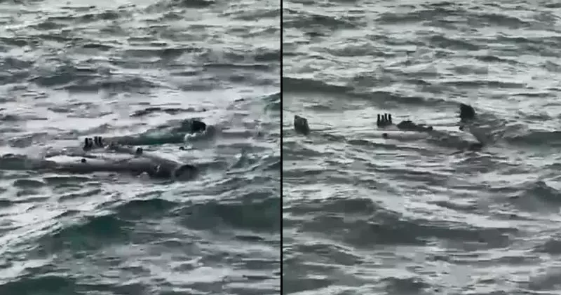 Karaburun açıklarında insansız hava aracı benzeri cisim bulundu