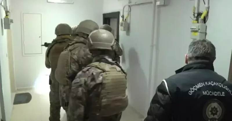 Kocaeli merkezli düzensiz göçmen kaçakçılığı operasyonu: 11 zanlı tutuklandı