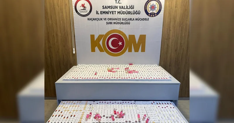 Orijinal parfüm diye satılacaktı, polis yakaladı