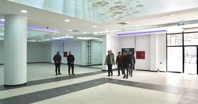 Başkan Yarka dan belediye düğün salonunda inceleme Şırnak Haberleri