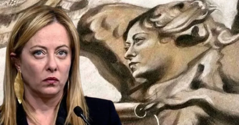 İtalya yı ayağa kaldıran kilisedeki melek figürü yine değişti! Sözcü Gazetesi