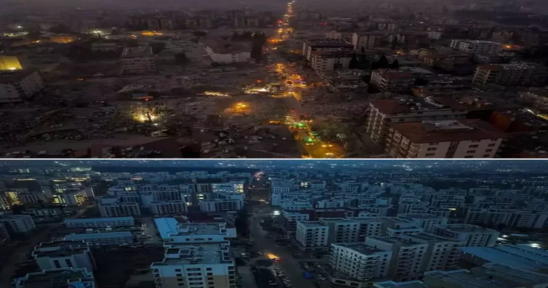 Yer yerinden oynadı! Hatay küllerinden yeniden doğdu...