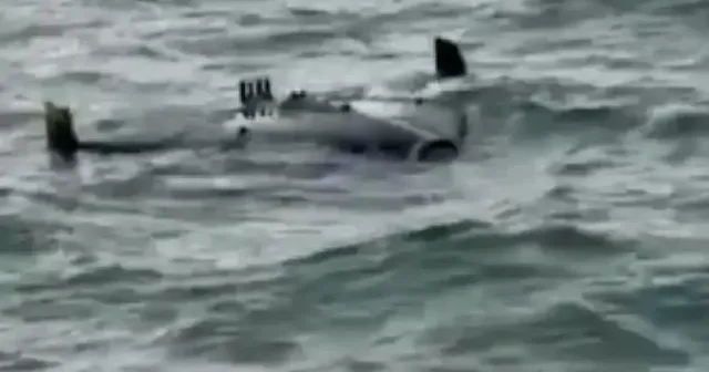 Arnavutköy açıklarında bulundu: Balıkçı ağına İHA takıldı iddiası VİDEO İZLE