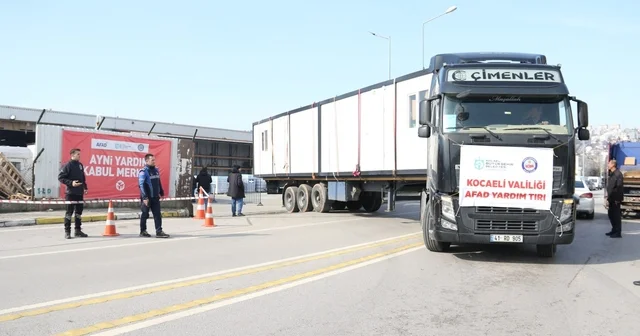 Kocaeli Büyükşehir in afet bölgesindeki 3 yıllık dayanışma raporu Kocaeli Haberleri