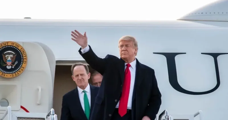 Trump ın Uçak Anısı Gülüşmelere Yol Açtı