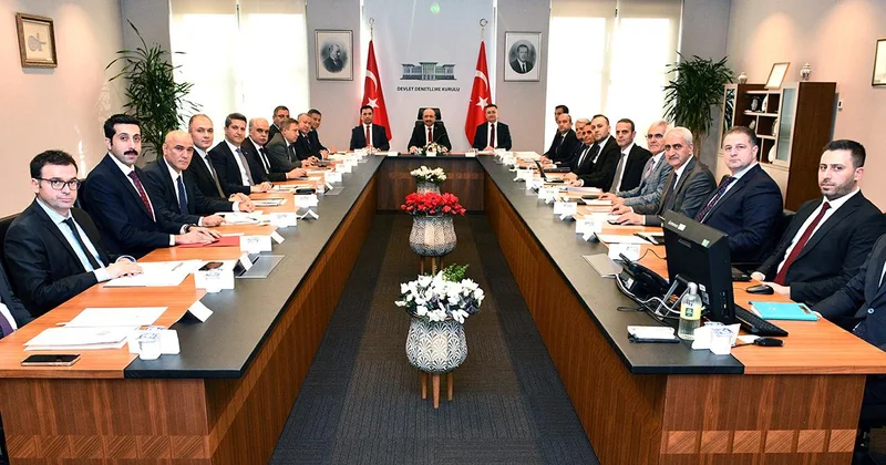 Cumhurbaşkanlığı Külliyesi nde denetim ve teftiş toplantısı