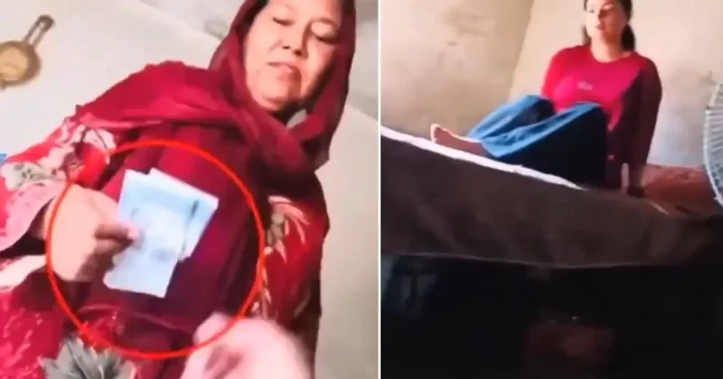 Tartışma yaratan görüntü! Kızını para karşılığı fuhuşa zorladı