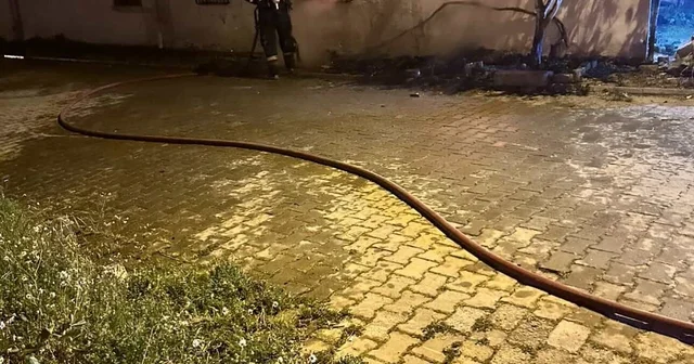 Aydın da bir evde yangın çıktı Aydın Haberleri