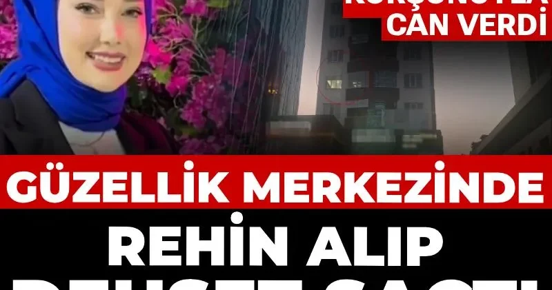 Güzellik merkezinde eski sevgilisini rehin alıp dehşet saçtı