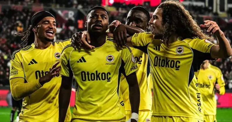 Gol olup yağdılar! Fenerbahçe, Türkiye Kupası nda çeyrek finale yükseldi
