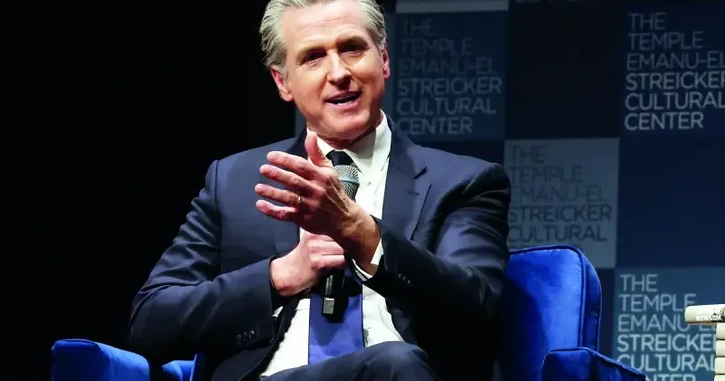 Newsom İsrail e desteği hedef aldı Amerika Haberleri