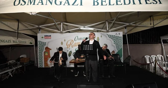 Osmangazi Ramazan Sokağı huzur veren ezgilerle taçlandı Bursa Haberleri