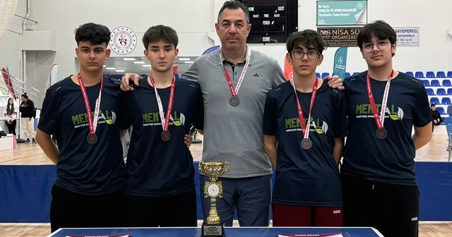 Menteşe Anadolu Lisesi nden Masa Tenisinde Türkiye üçüncülüğü Muğla Haberleri
